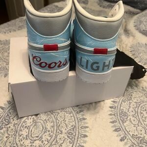 Nike Air Jordan's custom "Coors Light" edition size 12